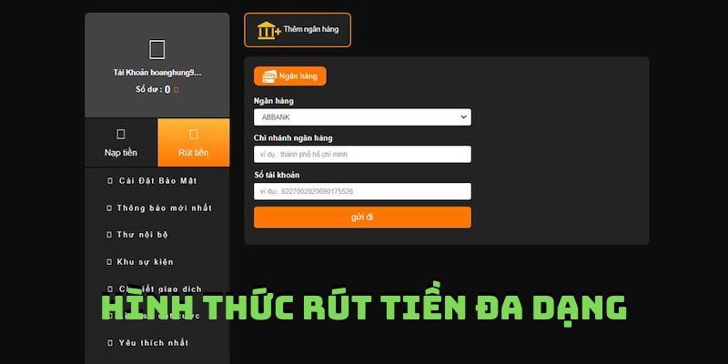 Rút tiền Helo88 - Nhanh chóng và an toàn dành cho bạn Cược thủ lựa chọn phương thức rút tiền Helo88 đa dạng